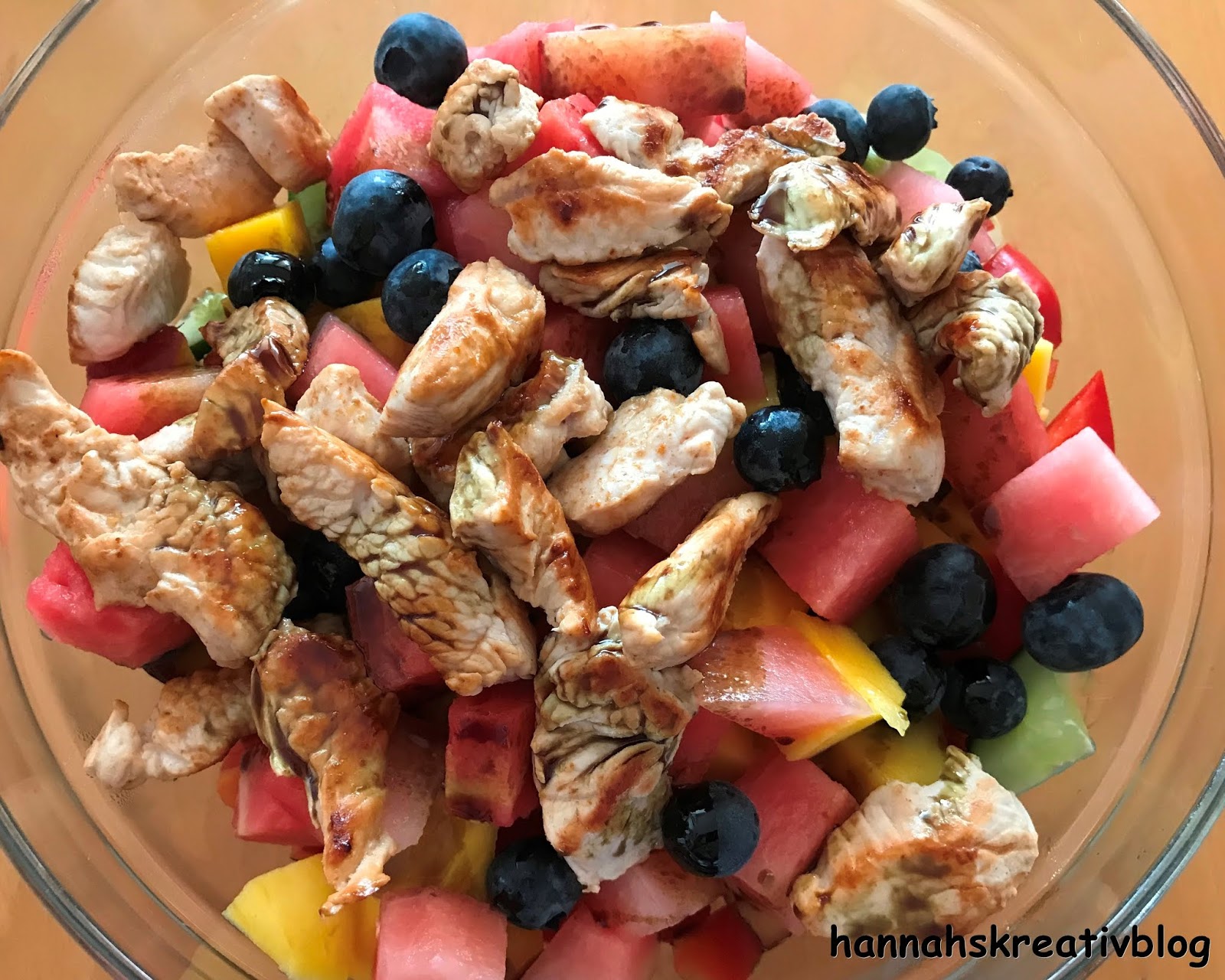 Hannahs Kreativblog: Sommerlicher (Obst-) Salat