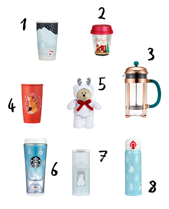 Plus Size Kitten Starbucks Malaysia Christmas Holiday Gifts