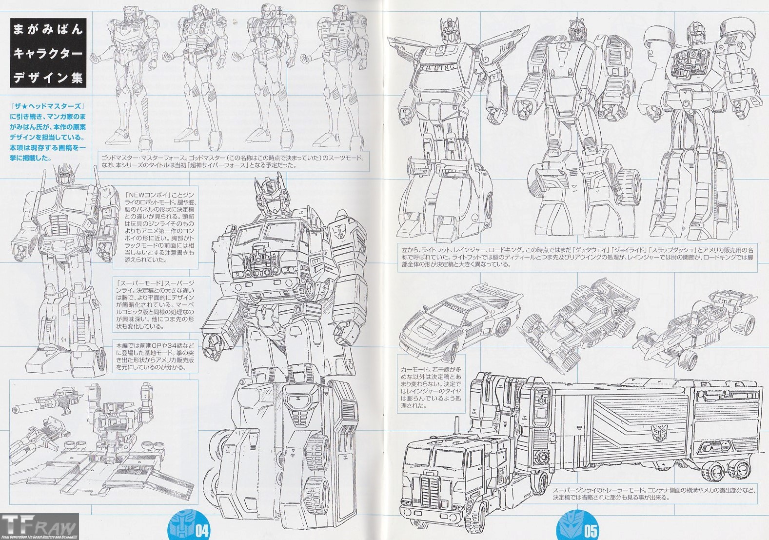 TF RAW!!!! Transformers SuperGod Masterforce DVD Booklet
