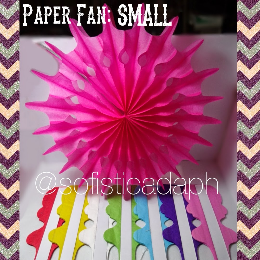 Sofisticada Paper Fans for Sale