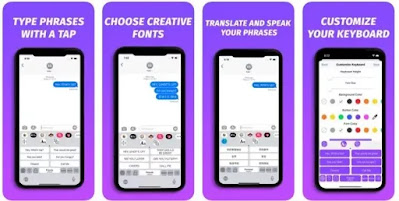 Phraseboard Keyboard أفضل تطبيق كيبورد لأجهزة iPhone و iPad