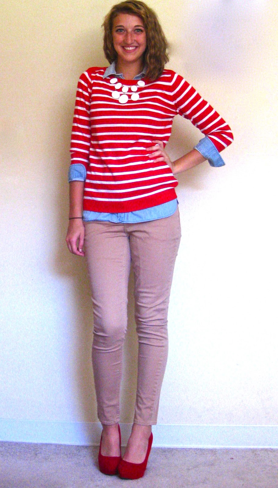 Simply Teal: Sweaters and Stripes