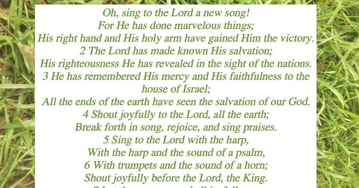 My Strength Psalm 98 Oh Holy Night my-strength-psalm-98-oh-holy-night