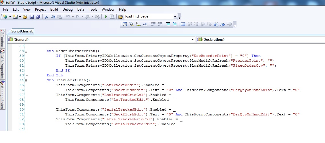 Montree Space: การเขียนเขียนโปรแกรมบน SyteLine ERP
