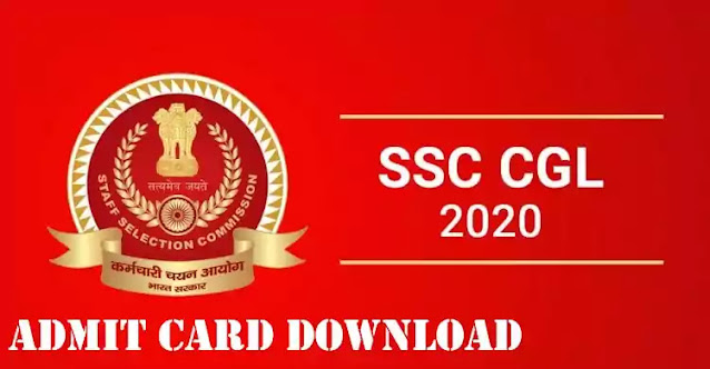 SSC CGL 2021 admit card