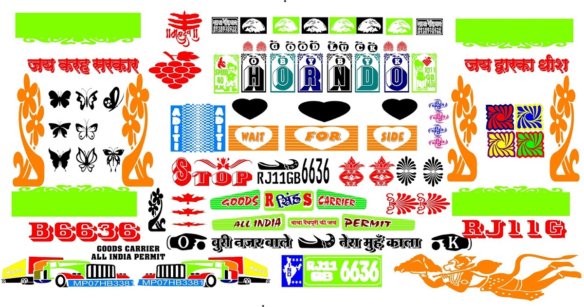 Trucks Designs|Flexi Stickers designsð ¤ 9271615163 | Free Download ...