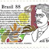 1988 - Brasil - Centenário de "O Ateneu" de Raul Pompeia