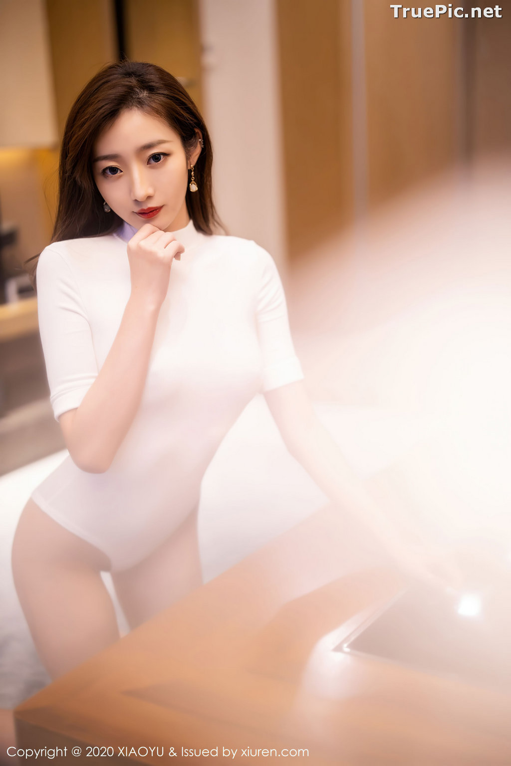 Image XiaoYu Vol.389 - Chinese Model - 安琪 Yee - Beautiful In White - TruePic.net - Picture-80
