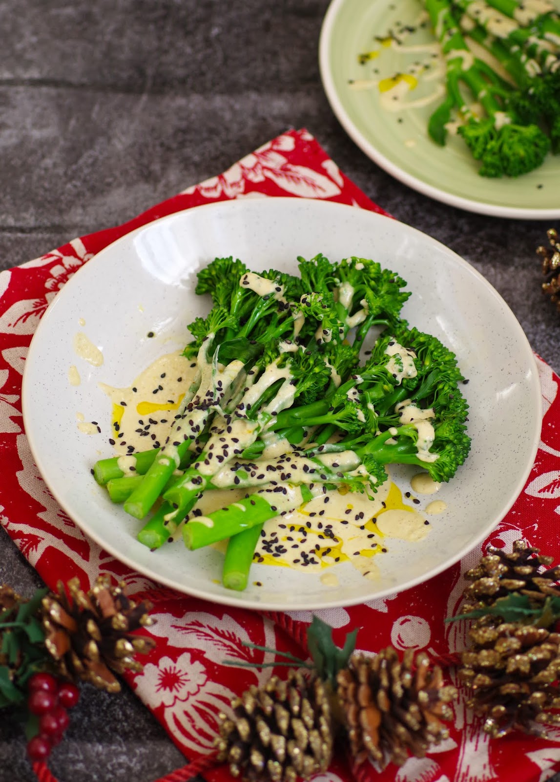 Tahini Truffle Tenderstem Broccoli Euphoric Vegan