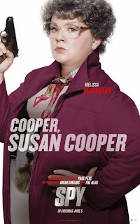 Spy movie poster featuring Melissa McCarthy