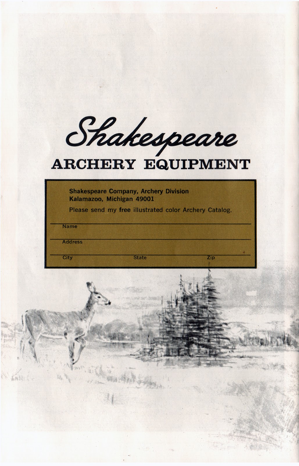 VINTAGE SHAKESPEARE / ROOT ARCHERY Shakespeare Professional X10