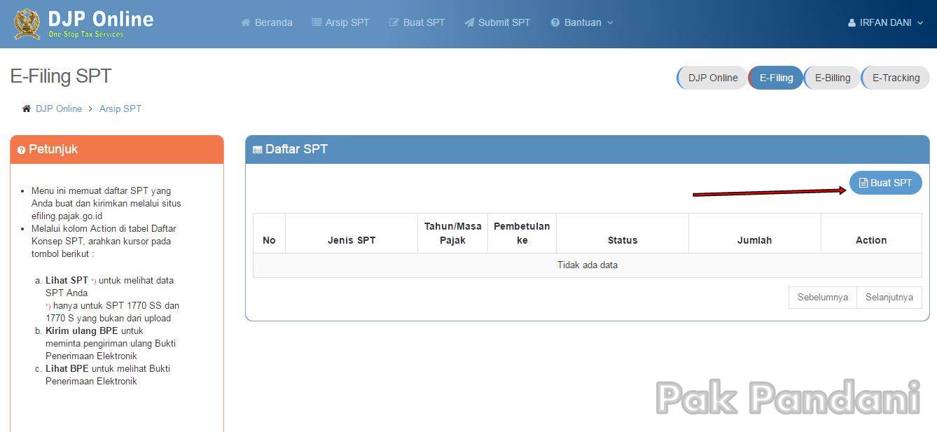 Cara Registrasi EFIN di Situs DJP Online Blog Pak Pandani