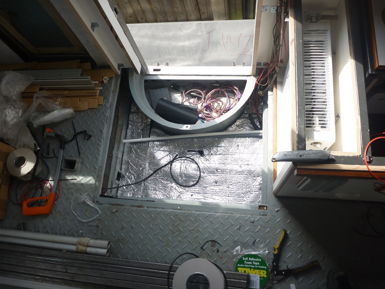 JIM THE TRUCK: Webasto Water Heater Installation