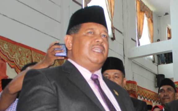 Ketua DPRD Pasaman Barat Pahrizal Hafni