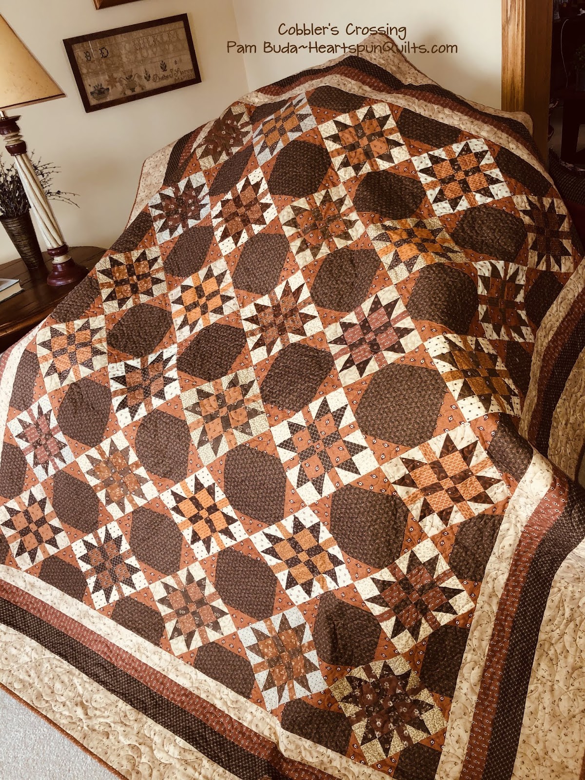 Heartspun Quilts Pam Buda Cheddar & Chocolate's New Patterns Are