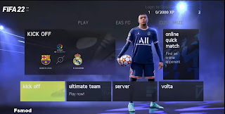 FIFA 22 Mobile Latest Version 3.0 Download Apk+Data+Obb