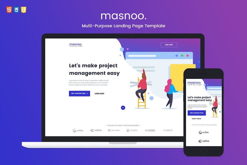Masnoo - Responsive Blogger Template