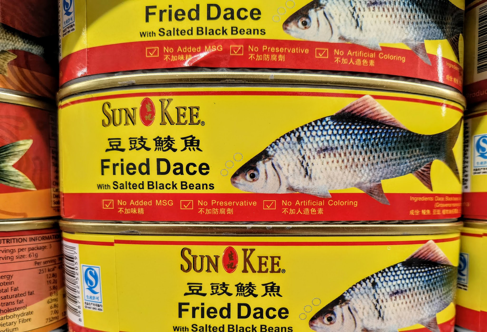 Canned Fried Dace Fish 🐟 Humble Global Cantonese Food Icon 豆豉鯪魚 Johor