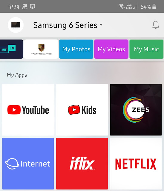 Samsung Smart View app