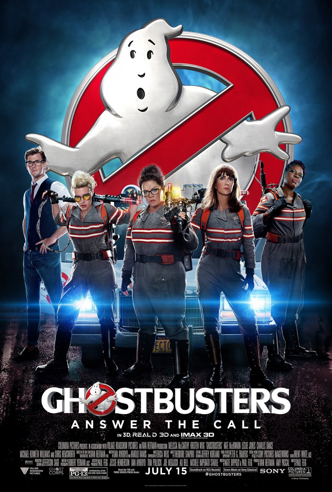 Theaker's Quarterly Fiction Ghostbusters Answer the Call review by