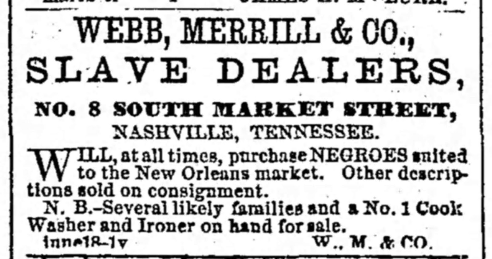 From Slaves to Soldiers and Beyond Williamson County, Tennessee's African American History