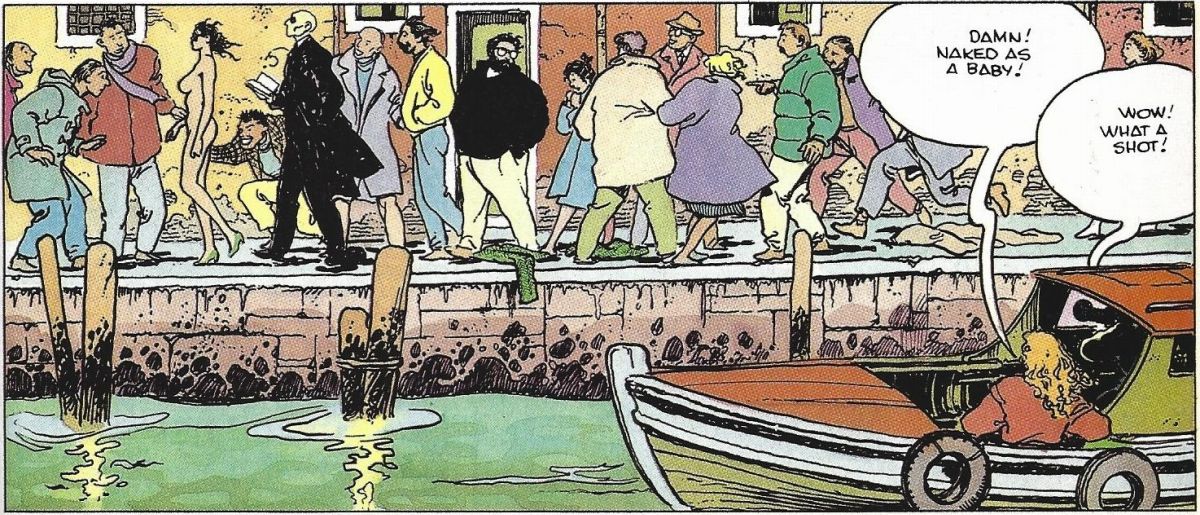 Comic Book Nudes: Penthouse Comix #22, "Hidden Camera": Milo Manara