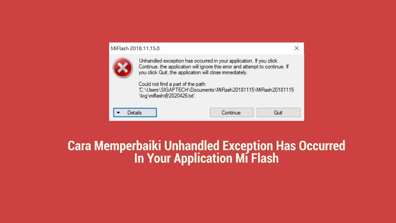 Unhandled exception executing command. Ошибка 2 exception occurred. unhandled exception has occurred in your application. unhandled exception. an error has occurred and the application will now close.