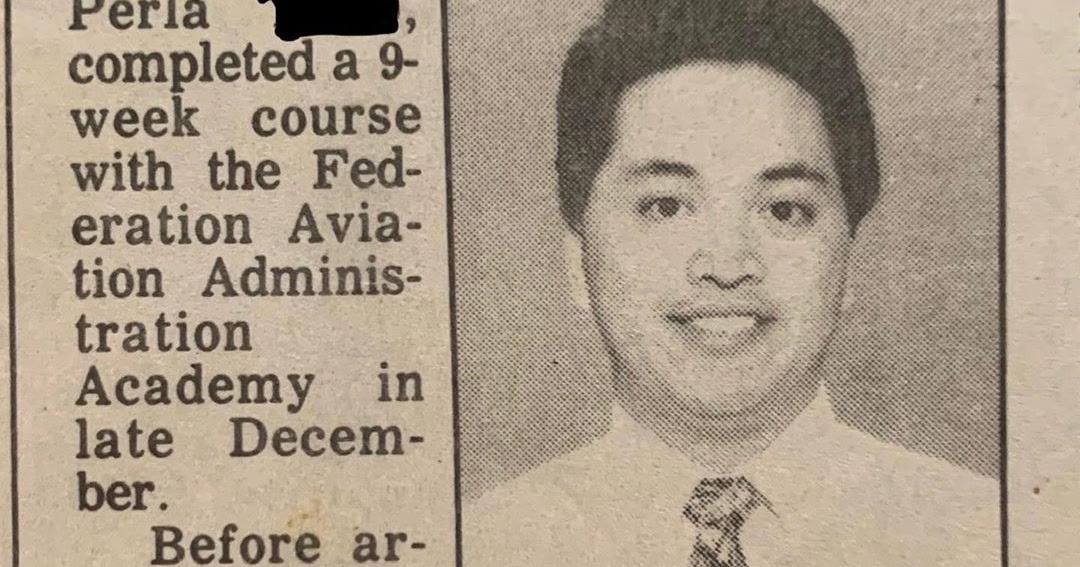 Vallejo Times Herald announcement of my FAA hiring back in 1991.