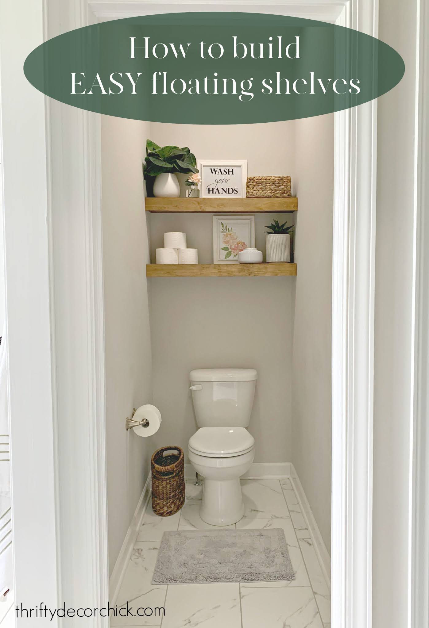 Let's build some quick floating shelves! Thrifty Decor Chick Thrifty DIY, Decor and Organizing