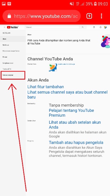 Cara menghapus youtube premium