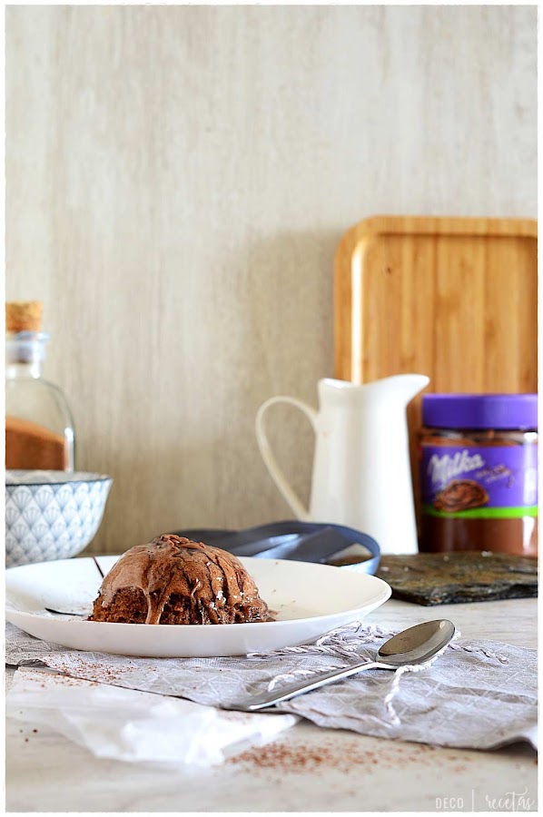 Coulant chocolate blanco