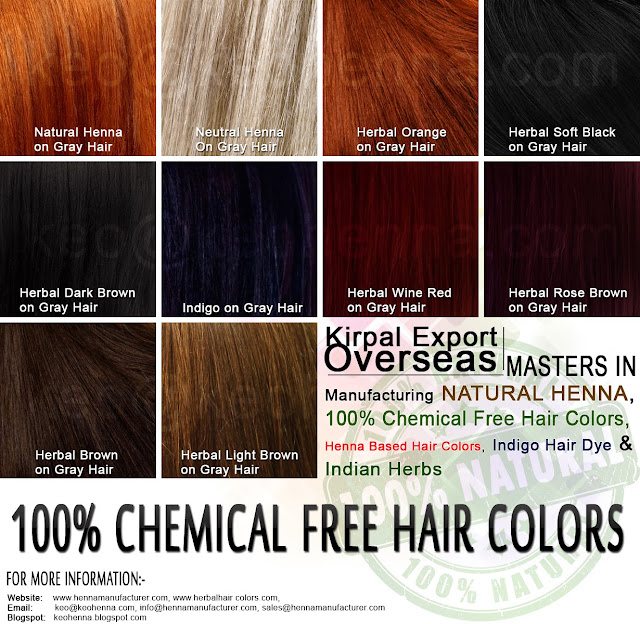 Kirpal Export Overseas-Natural Henna Manufacturers: Herbal Hair Colors ...