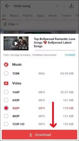 youtube download karna hai