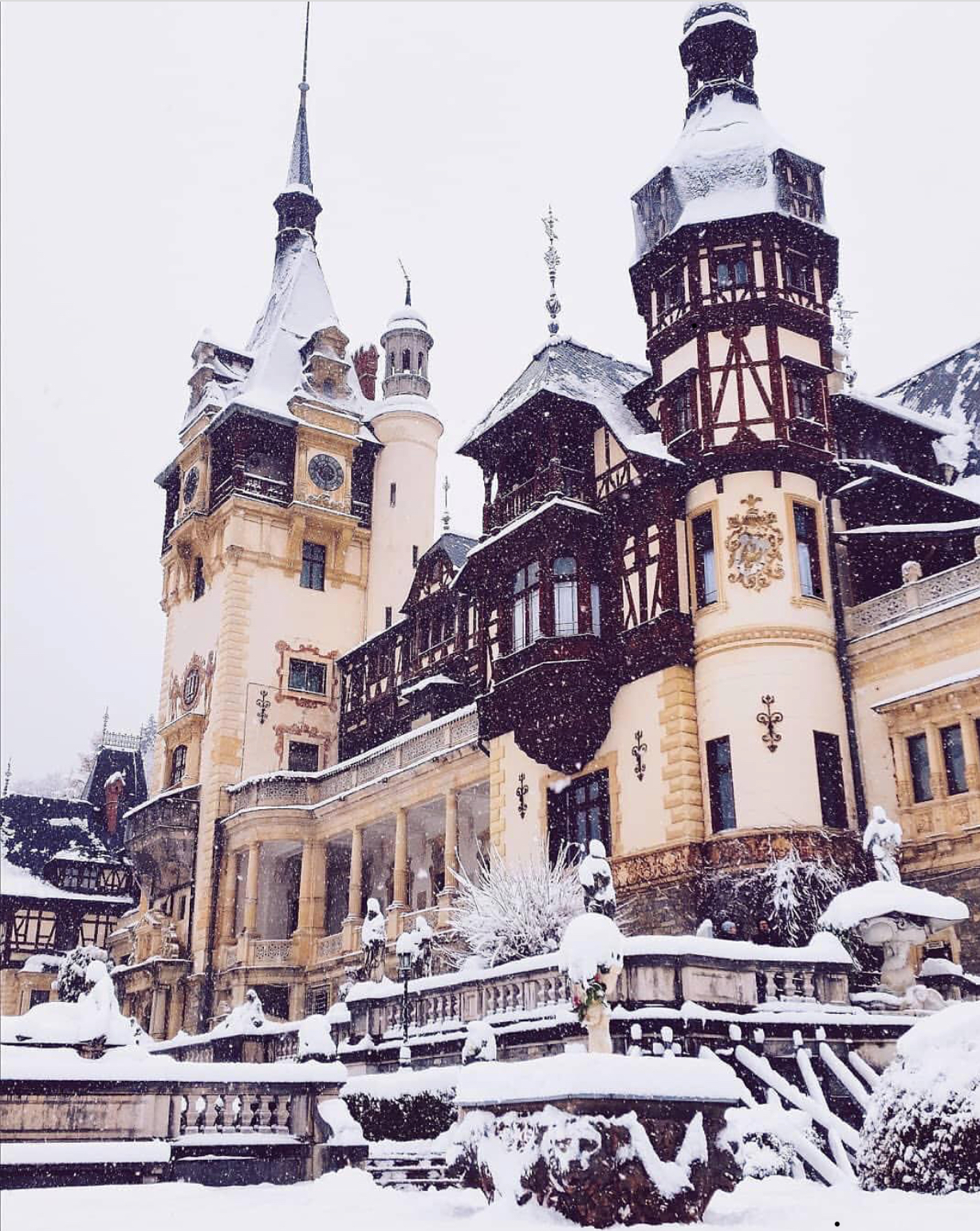 Weekday Wanderlust | Places: The Peles Castle in the Carpathian Mountains, Romania