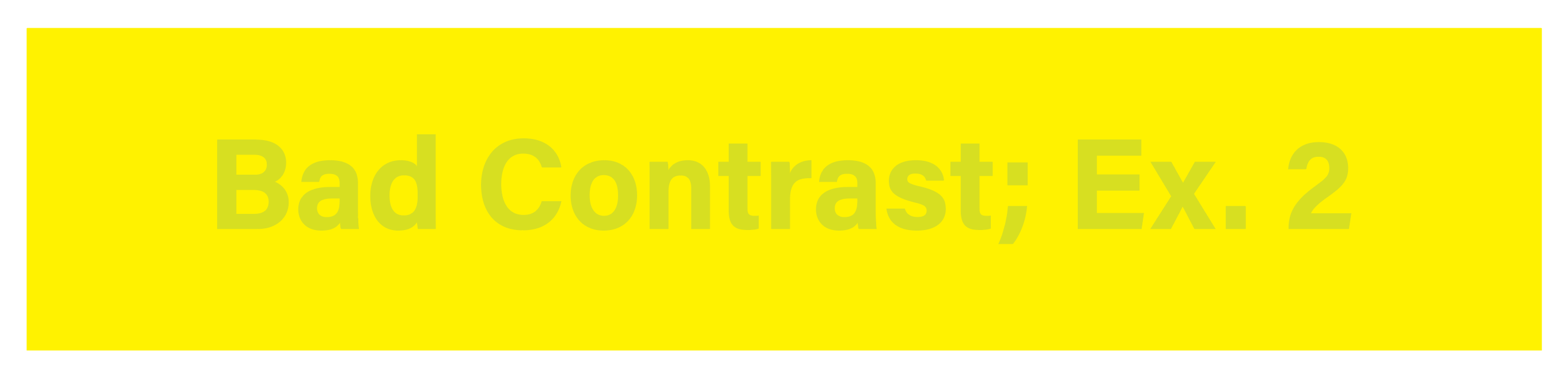 Graphic Design 101 Good VS. Bad Color Contrast