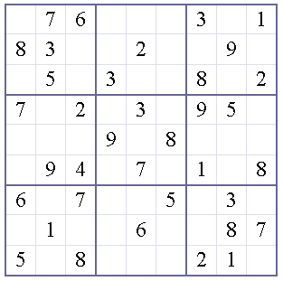 SUDOKU 2011: Free Printable Sudoku Puzzles: Beginner 11000193