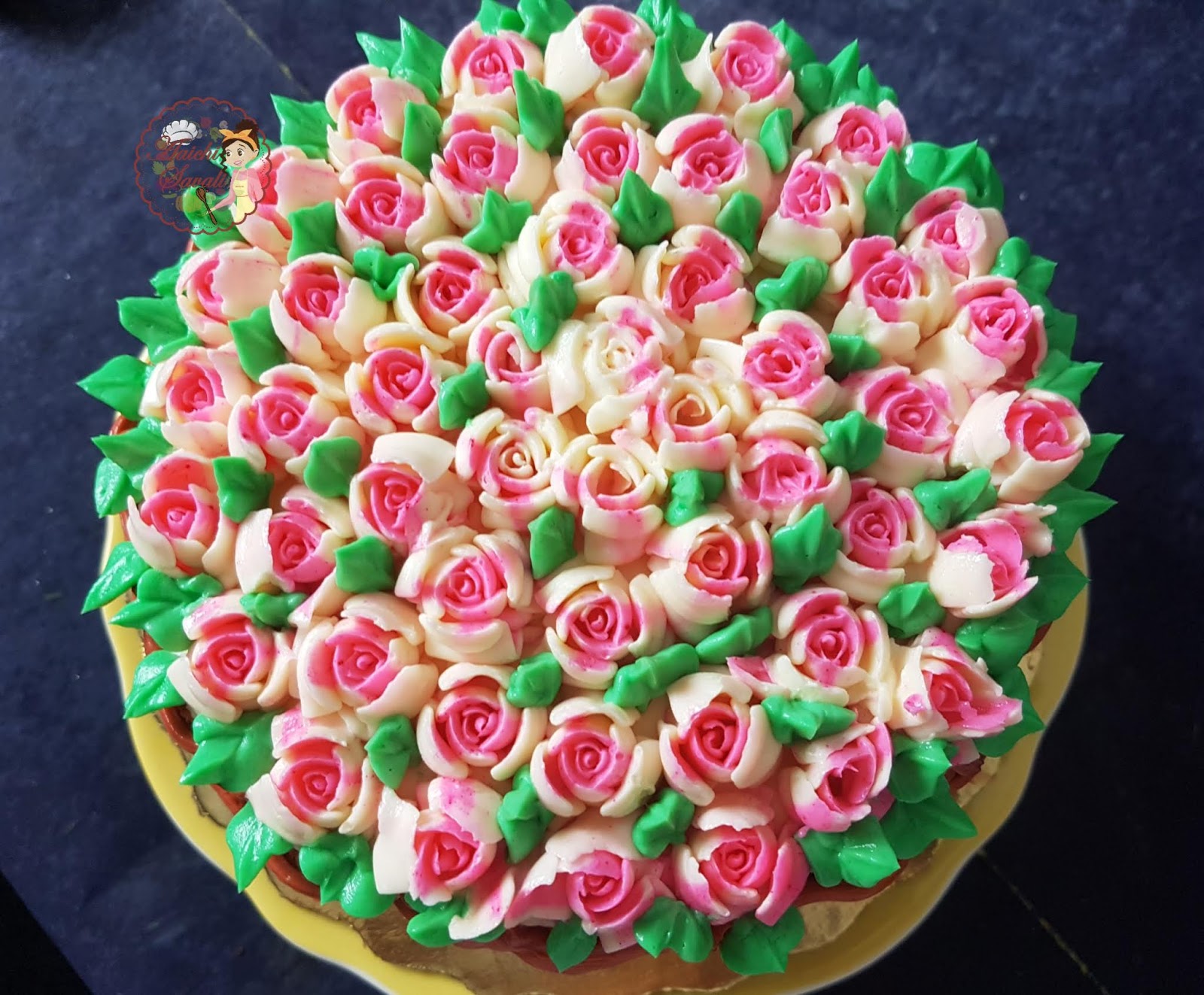 Flower Basket Cake Using Russian Piping Tips How To Use Russian