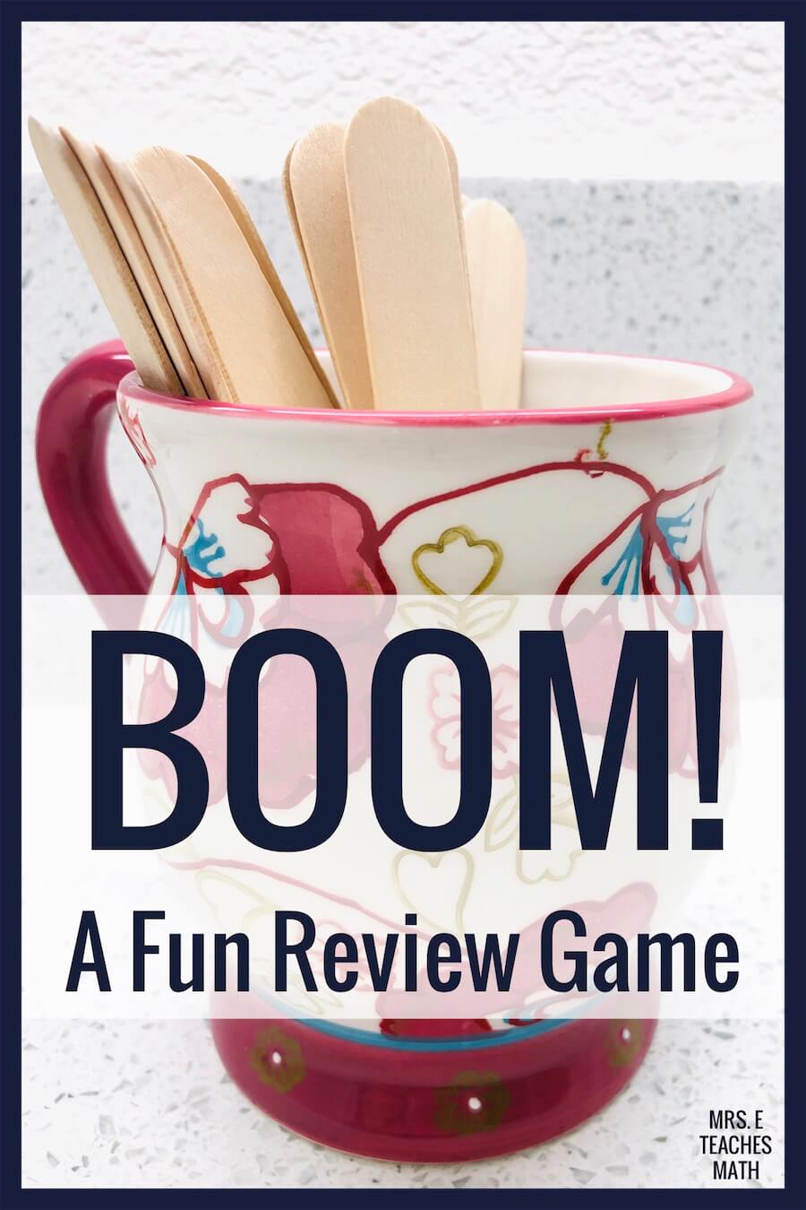 Boom A Fun Review Game Mrs. E Teaches Math