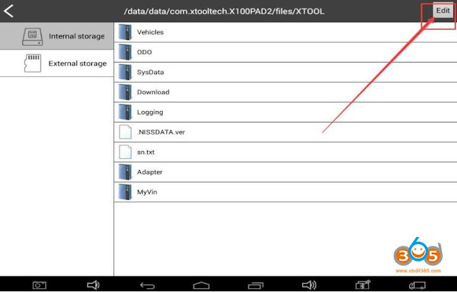 release Xtool X100 PAD2 Storage 3