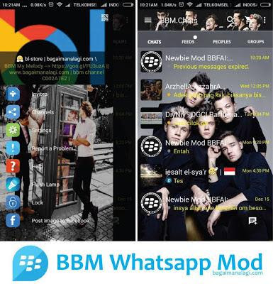 BBM MOD Whatsapp One Drirection Apk Terbaru V2.11.0.16