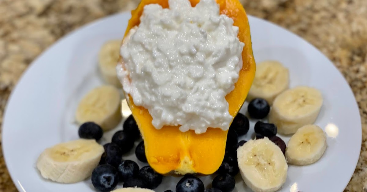 GREAT EATS HAWAII PAPAYA AND COTTAGE CHEESE