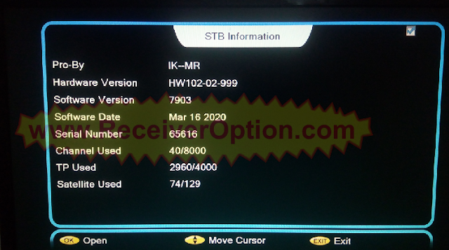 ALI3510C HW102.02.999 BLACK MENU NEW SOFTWARE WITH XTREAM IPTV