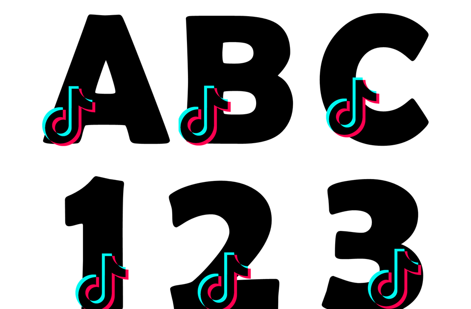 Kits imprimibles gratis Abecedario tik tok