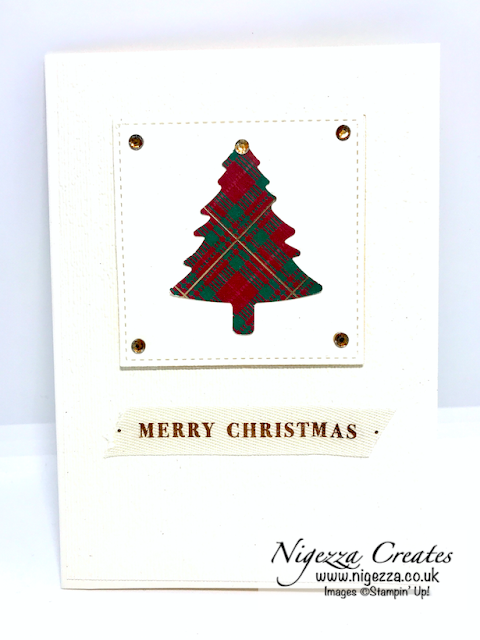 Nigezza Creates with Stampin' Up! & Ed & Wrapped in Plaid