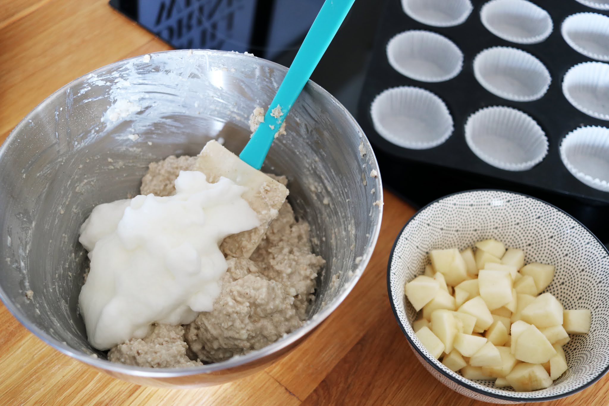 Rezept "Sportler" Muffins mit Apfel und Zimt Mareike Unfabulous
