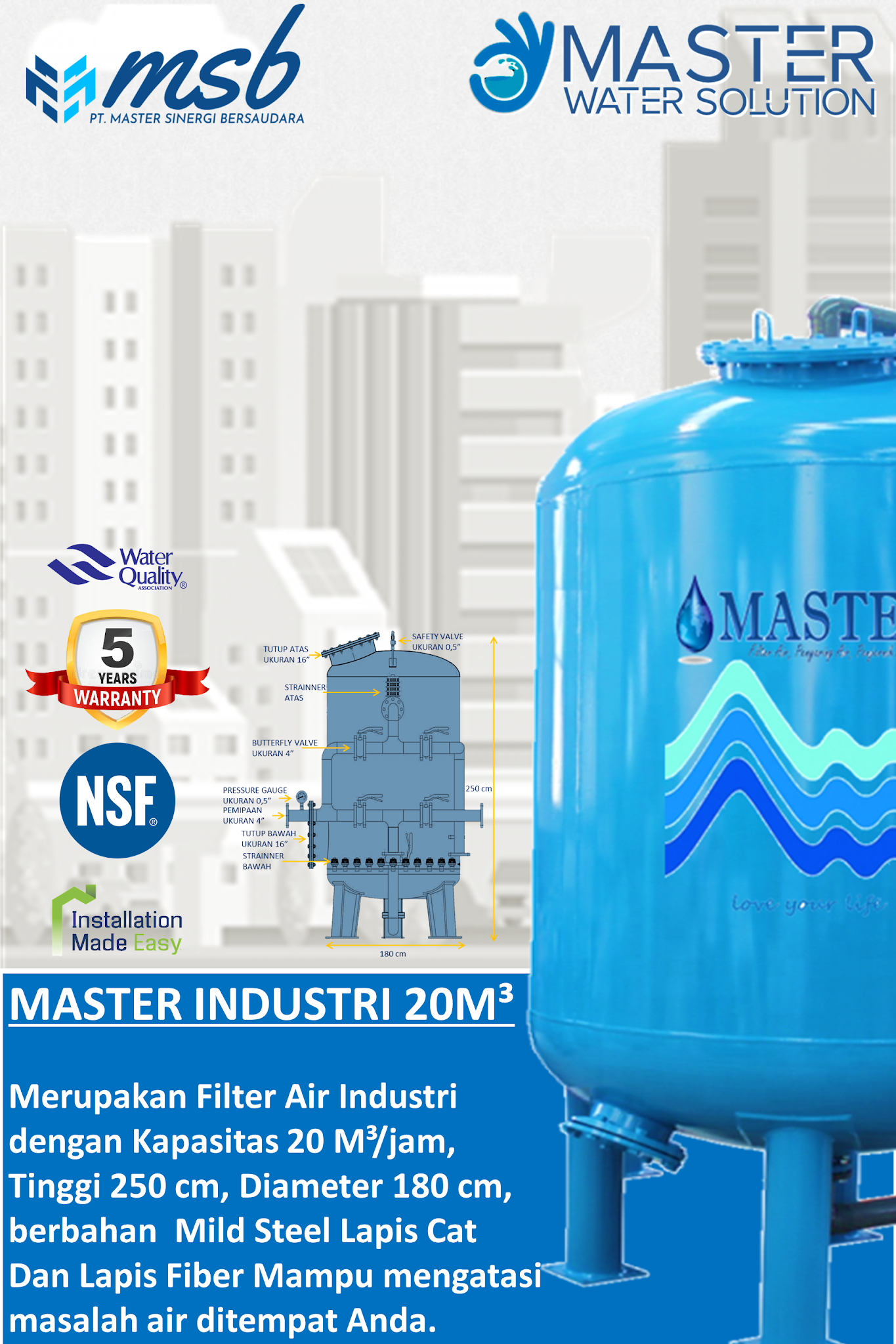 Filter Air Industri