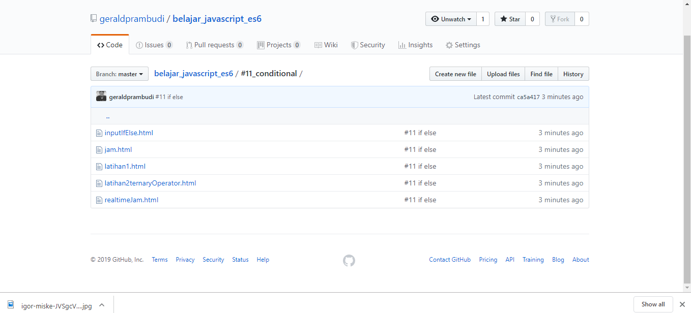 Belajar Javascript es5 Dan es6 Part 11 Conditional IF, ELSE - Tutorial ...