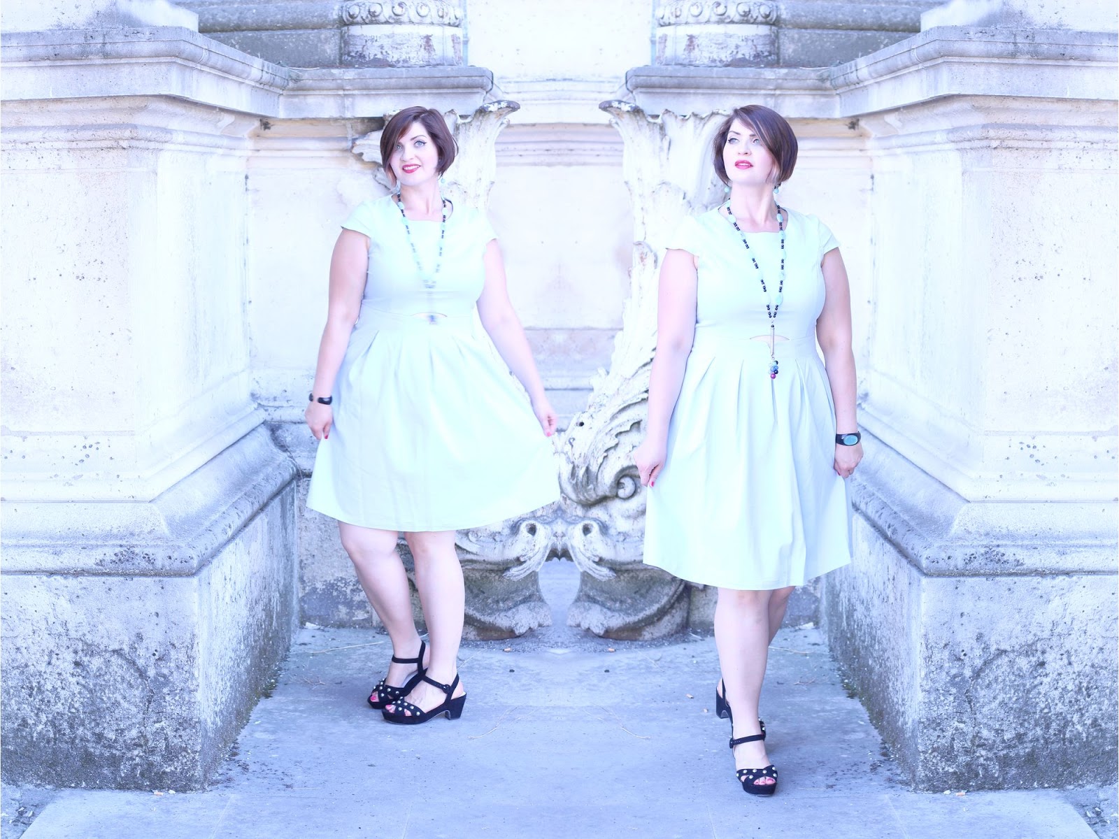 Une robe bleue ciel pour l'?�t?� - Marshmallowor(l)d
