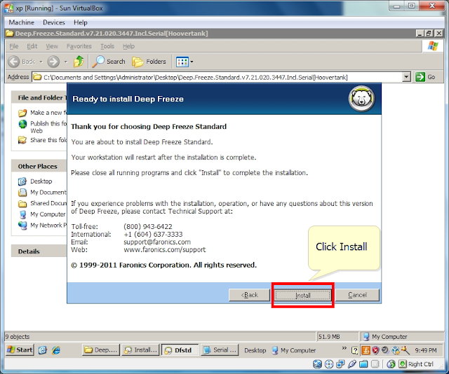 Sir Sherwin's Computer Tutorial Using Deep Freeze on your computer A
