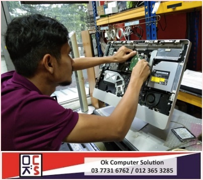 [SOLVED] IMAC STUCK DEKAT APPLE LOGO | REPAIR IMAC DAMANSARA5